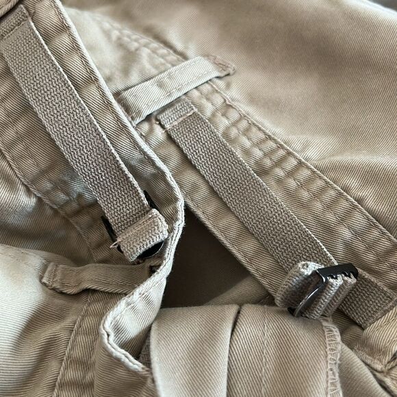 Adjustable waist size XLarge 39 inches to 42 Men's Tan Cargo Pant good condition - Picture 7 of 7
